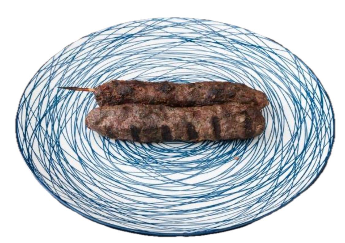 Skewer of Grilled Beef Kebab