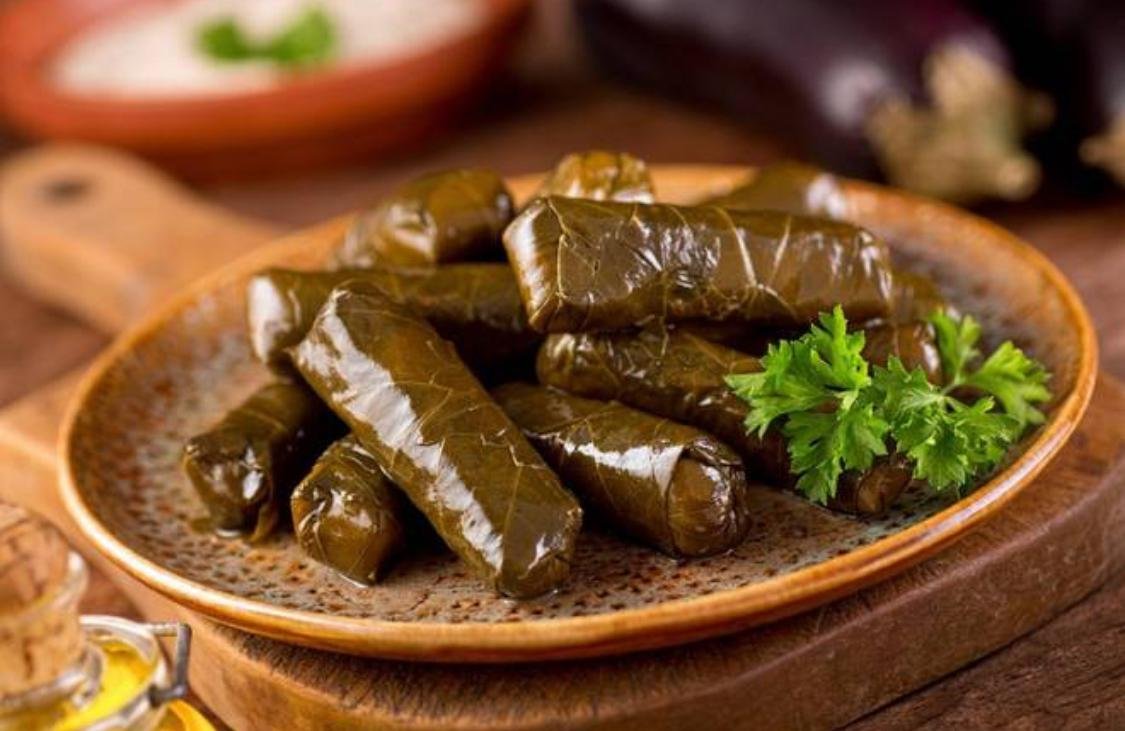 Grape leaves