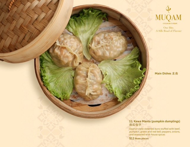 Pumpkin Dumplings 南瓜包子