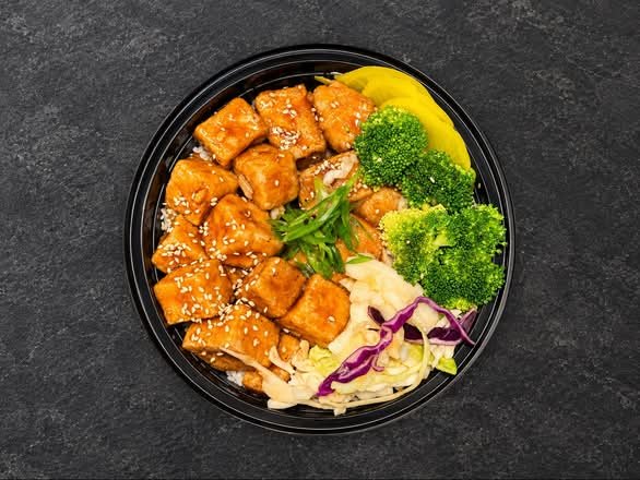Sesame Soy-Glazed Tofu Bowl